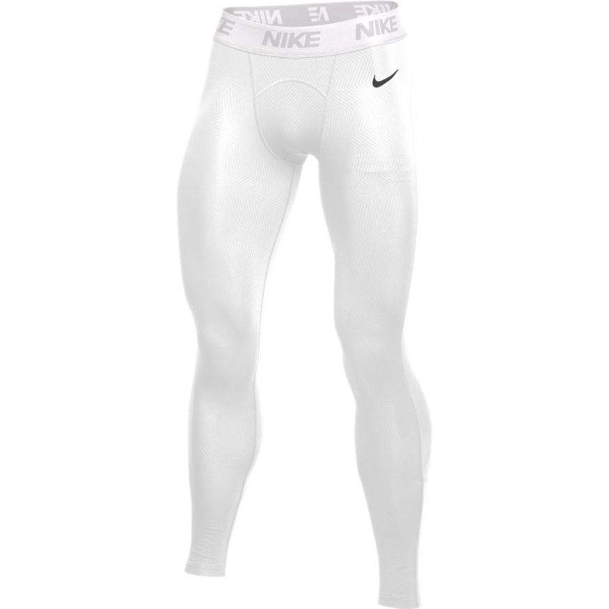 Nike Pro White Therma Men Tights product image 3, provided for visual reference and product detail review