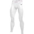 Nike Pro White Therma Men Tights product image 1, provided for visual reference and product detail review