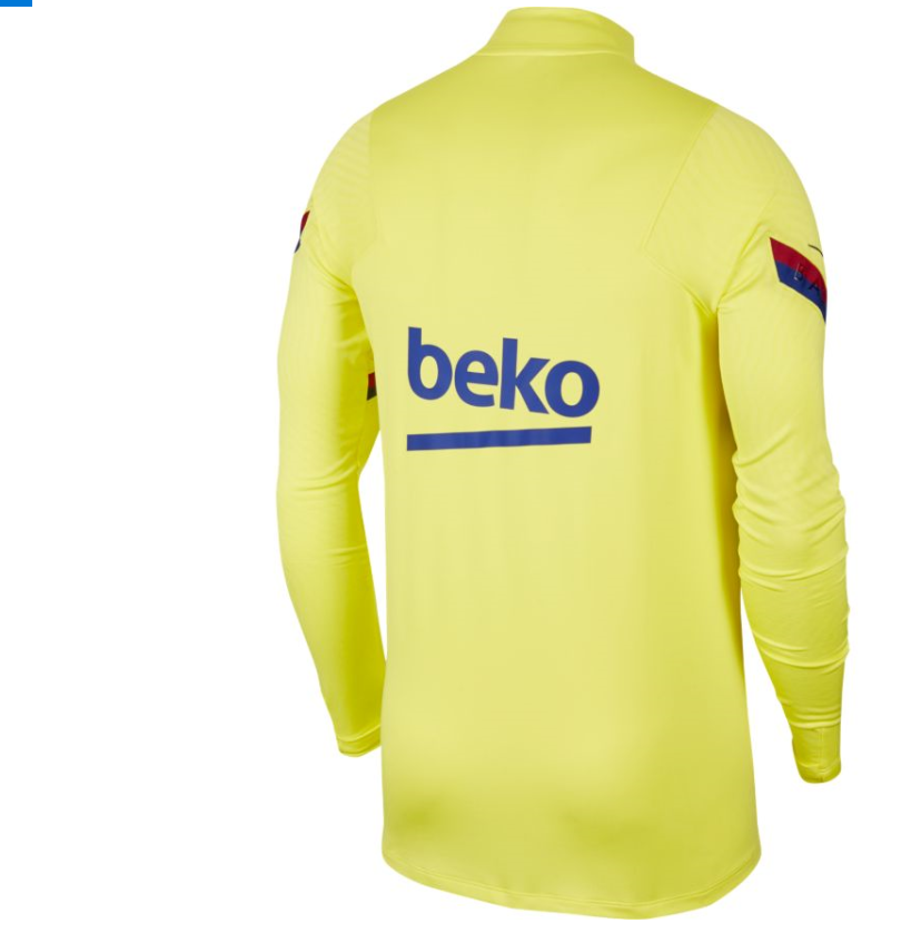 Nike Men FC Barcelona Strike Soccer Drill Top product image 2, provided for visual reference and product detail review