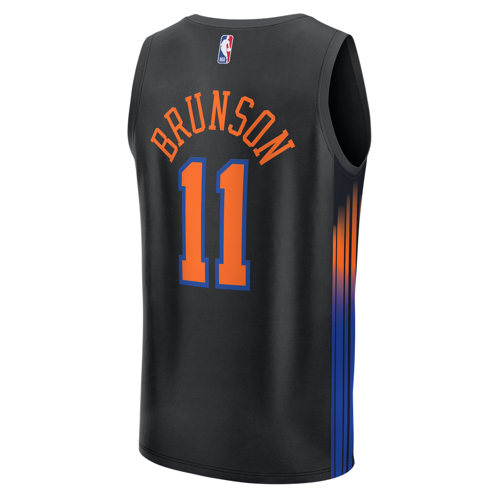 New York Knicks Jalen Brunson Fanatics Fast Break Jersey product image 3