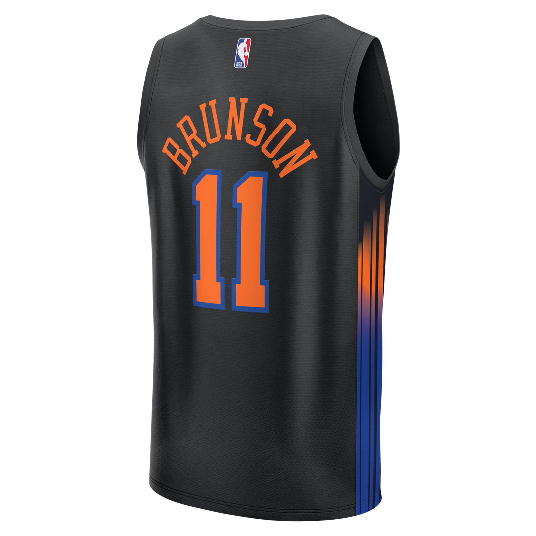 New York Knicks Jalen Brunson Fanatics Fast Break Jersey product image 3