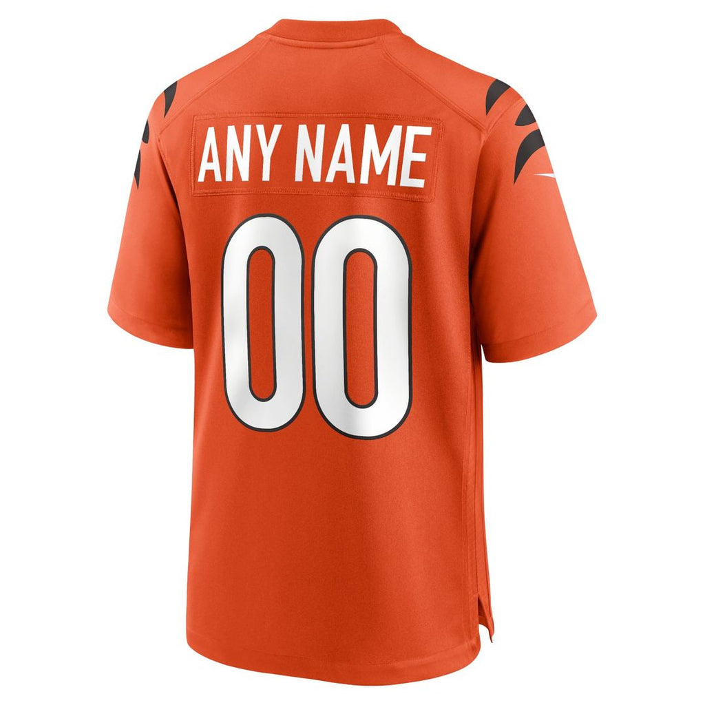 Cincinnati Bengals Nike White Game Custom Jersey product image 9