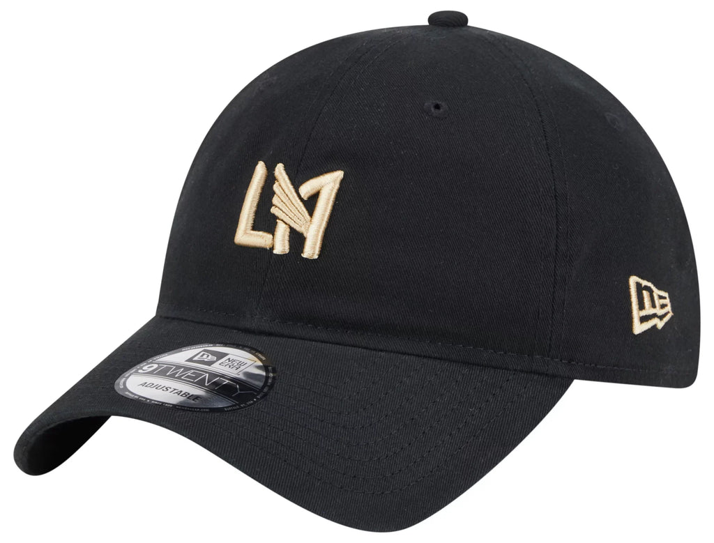New Era Los Angeles F.C Core Classic 2.0 9Twenty Adjustable Hat-Black product image 1, provided for visual reference and