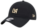 New Era Los Angeles F.C Core Classic 2.0 9Twenty Adjustable Hat-Black product image 1, provided for visual reference and