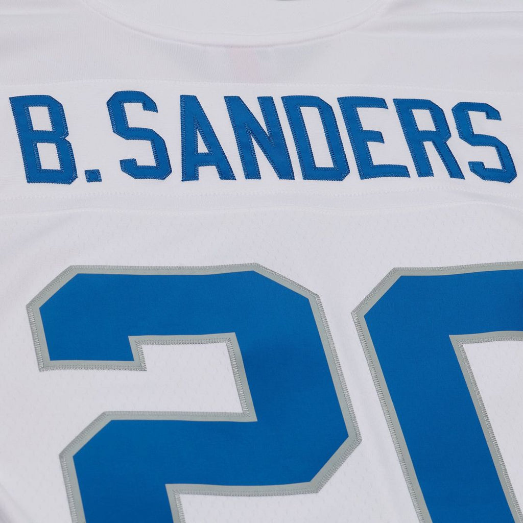 Detroit Lions Barry Sanders Mitchell & Ness White 1989 product image 7