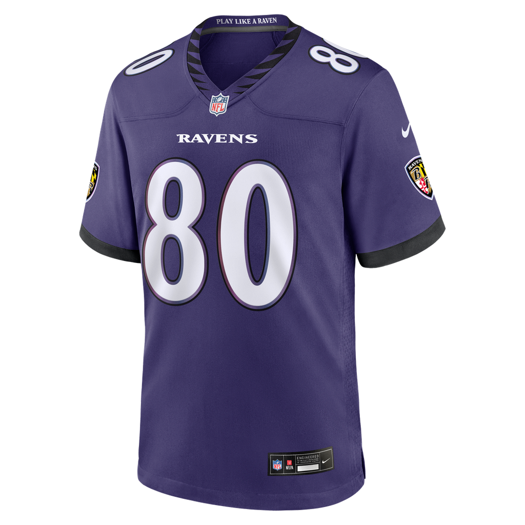 Baltimore Ravens Durham Smythe Nike Purple Game Jersey product image 2