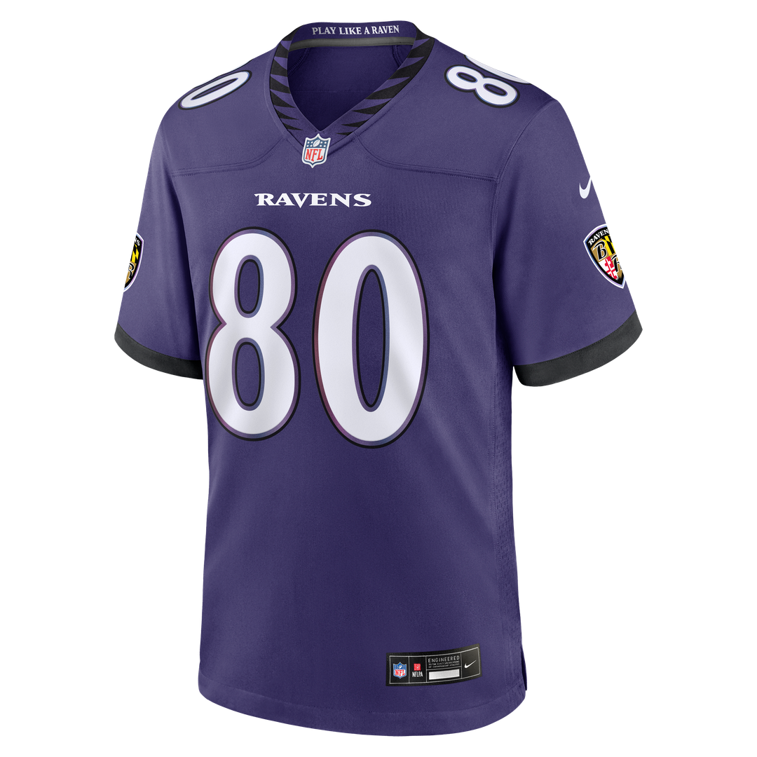 Baltimore Ravens Durham Smythe Nike Purple Game Jersey product image 2