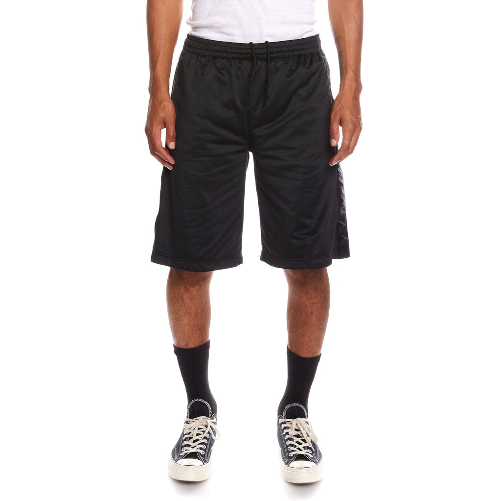 KAPPA Men 222 BANDA TREADWELLZ SHORTS - BLACK JET product image 1, provided for visual reference and product detail review