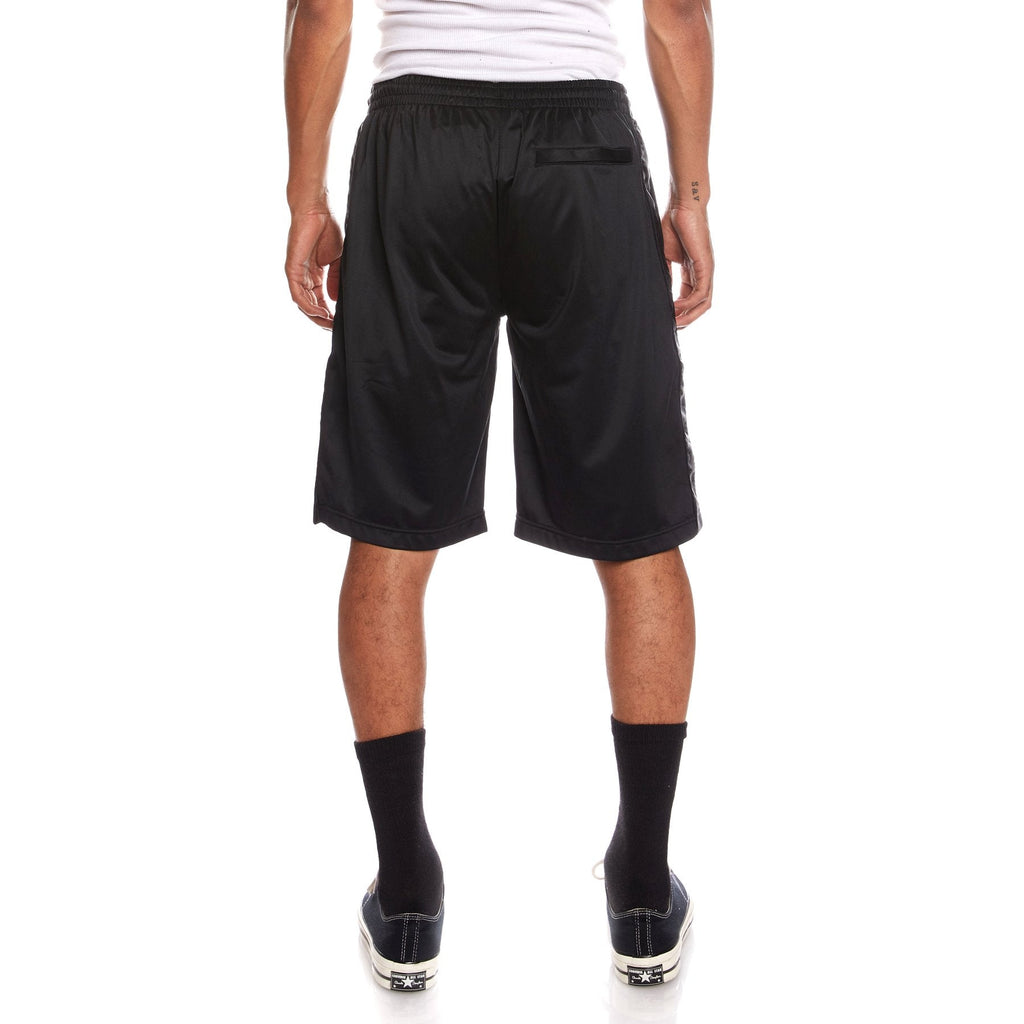 KAPPA Men 222 BANDA TREADWELLZ SHORTS - BLACK JET product image 3, provided for visual reference and product detail review