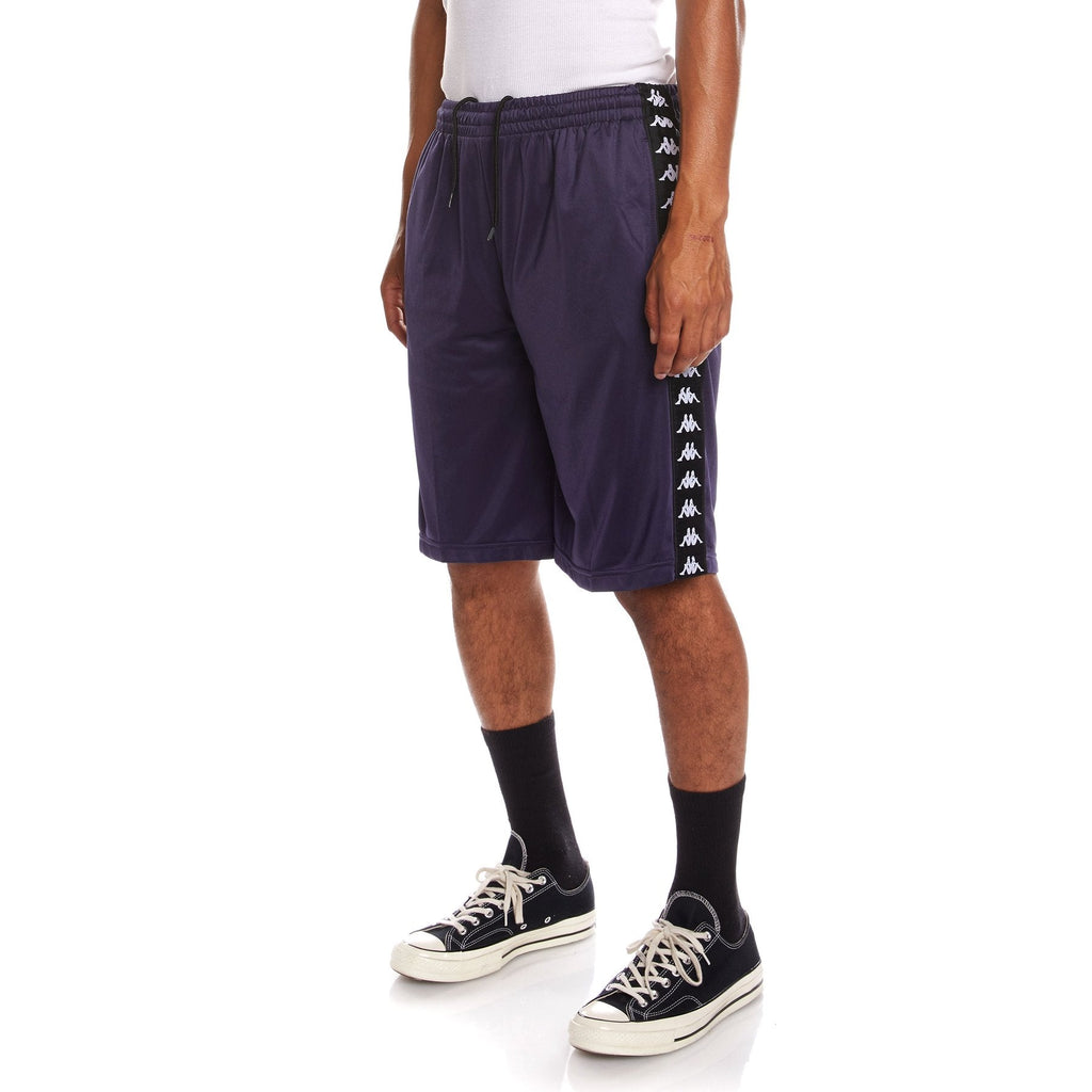 Kappa 222 Banda Treadwellz Shorts - Navy Black product image 2, provided for visual reference and product detail review