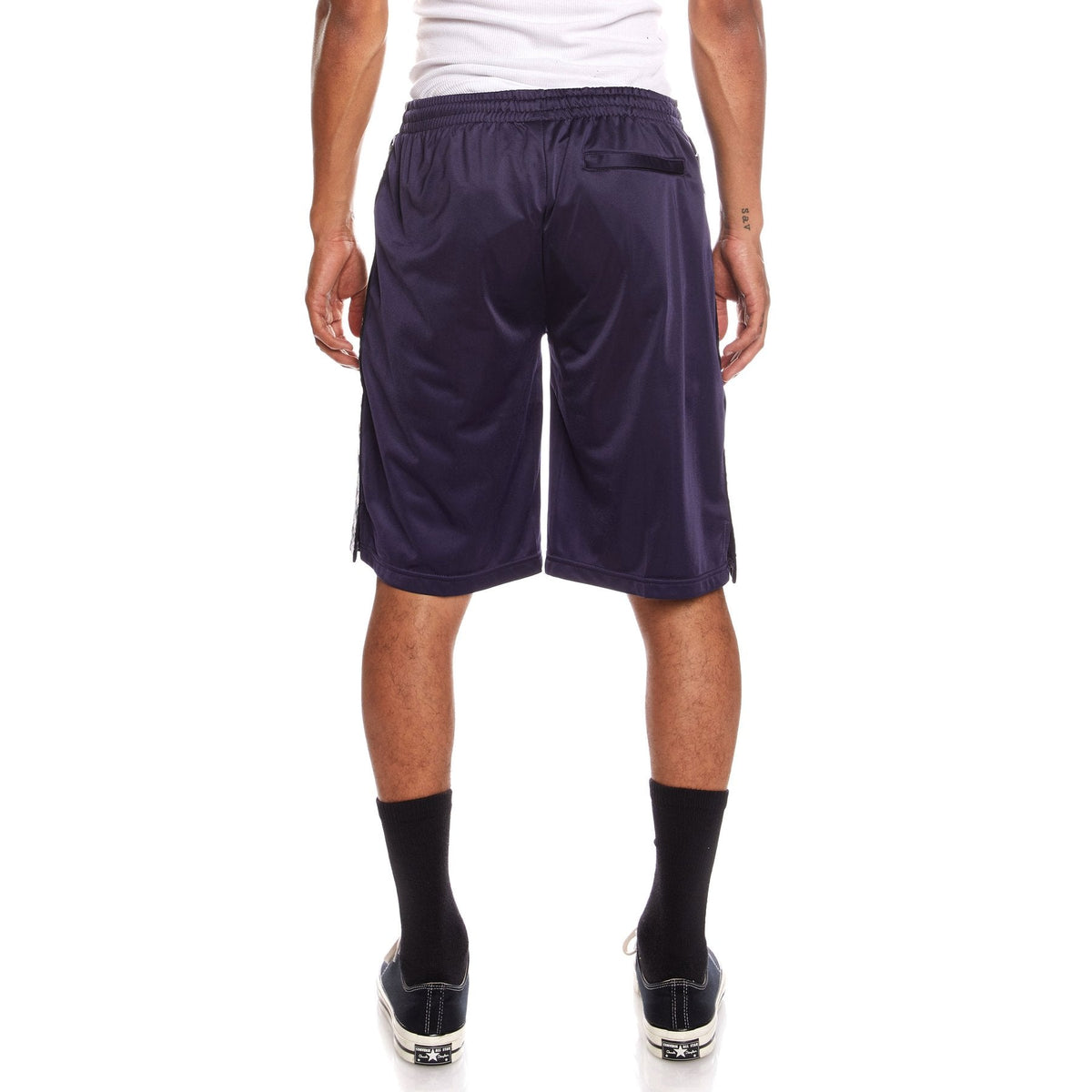 Kappa 222 Banda Treadwellz Shorts - Navy Black product image 3, provided for visual reference and product detail review