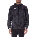 Kappa Kombat Bimy Active Jacket- Black product image 1, provided for visual reference and product detail review
