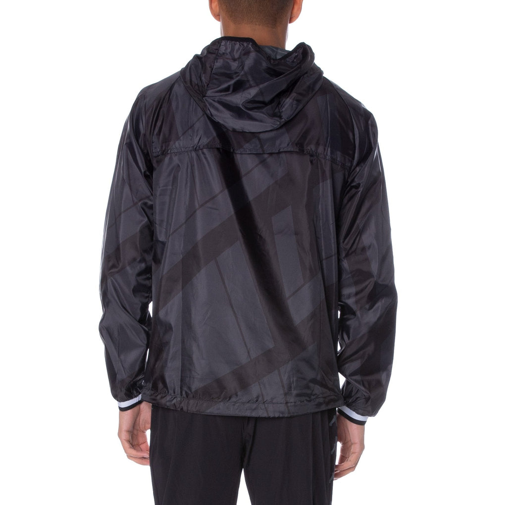 Kappa Kombat Bimy Active Jacket- Black product image 2, provided for visual reference and product detail review
