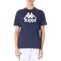 Kappa AUTHENTIC ESTESSI T-SHIRT - BLUE MARINE WHITE product image 1, provided for visual reference and product detail review