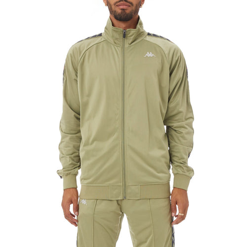 222 Banda Dullo Track Jacket - Green Salvia product image 1, provided for visual reference and product detail review