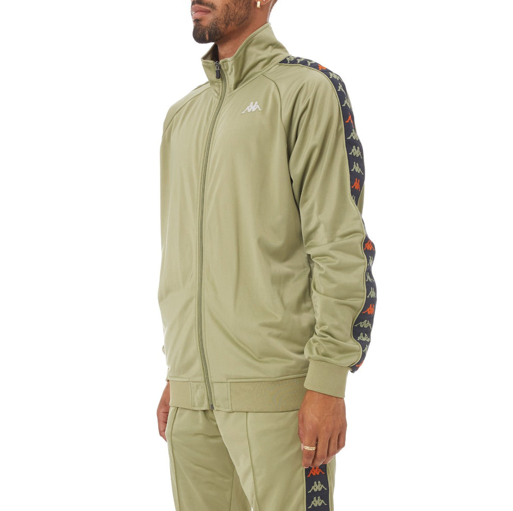 222 Banda Dullo Track Jacket - Green Salvia product image 2, provided for visual reference and product detail review