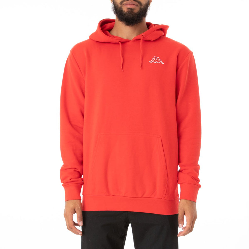 KAPPA LOGO CAIOK SWEATER-Red MD Coral product image 1, provided for visual reference and product detail review