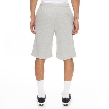 Kappa Logo Fleece Mabok Shorts - Grey Md Mel product image 4, provided for visual reference and product detail review