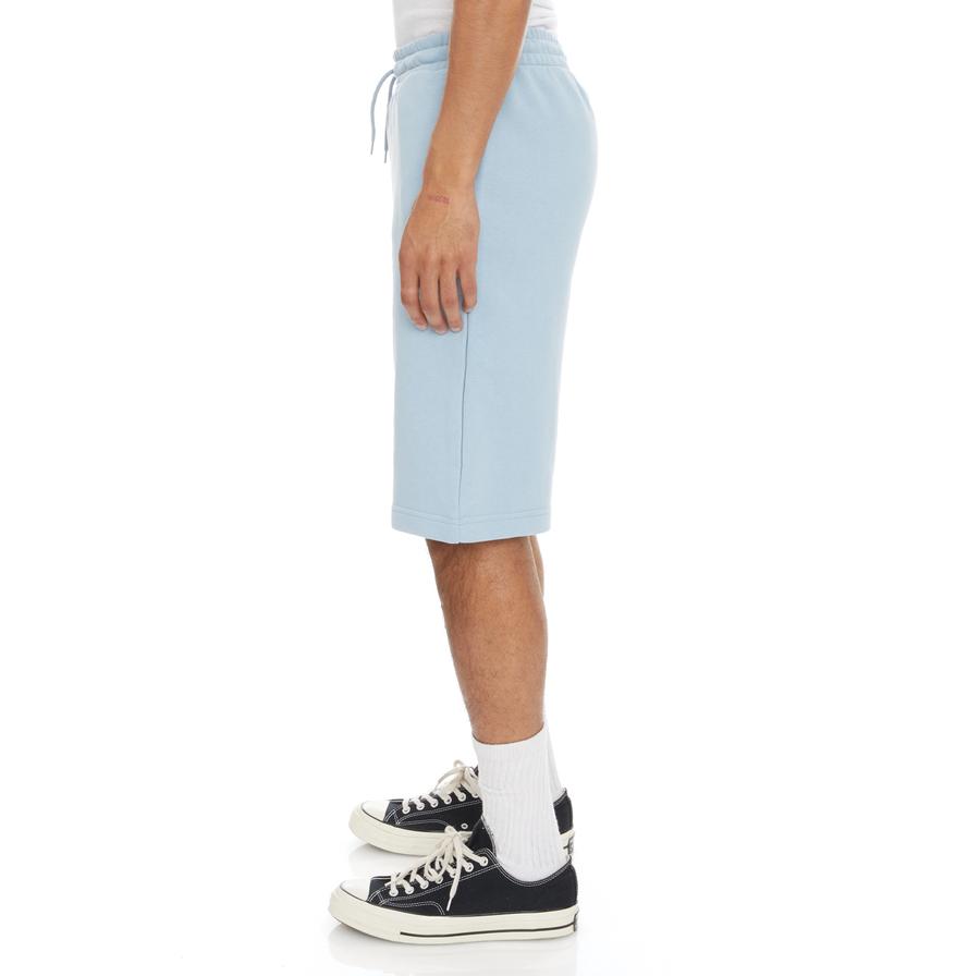 Kappa Logo Fleece Mabok Shorts - Blue Lt product image 3, provided for visual reference and product detail review