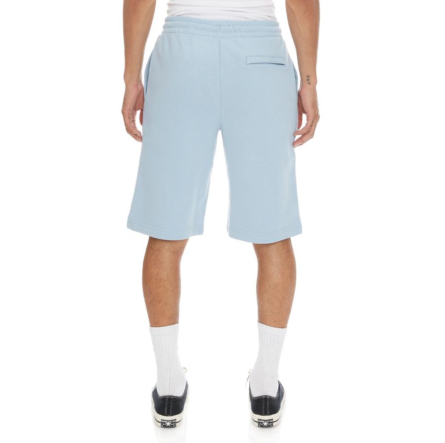 Kappa Logo Fleece Mabok Shorts - Blue Lt product image 4, provided for visual reference and product detail review
