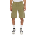 Kappa Logo Fleece Mabok Shorts - Green Olive product image 1, provided for visual reference and product detail review