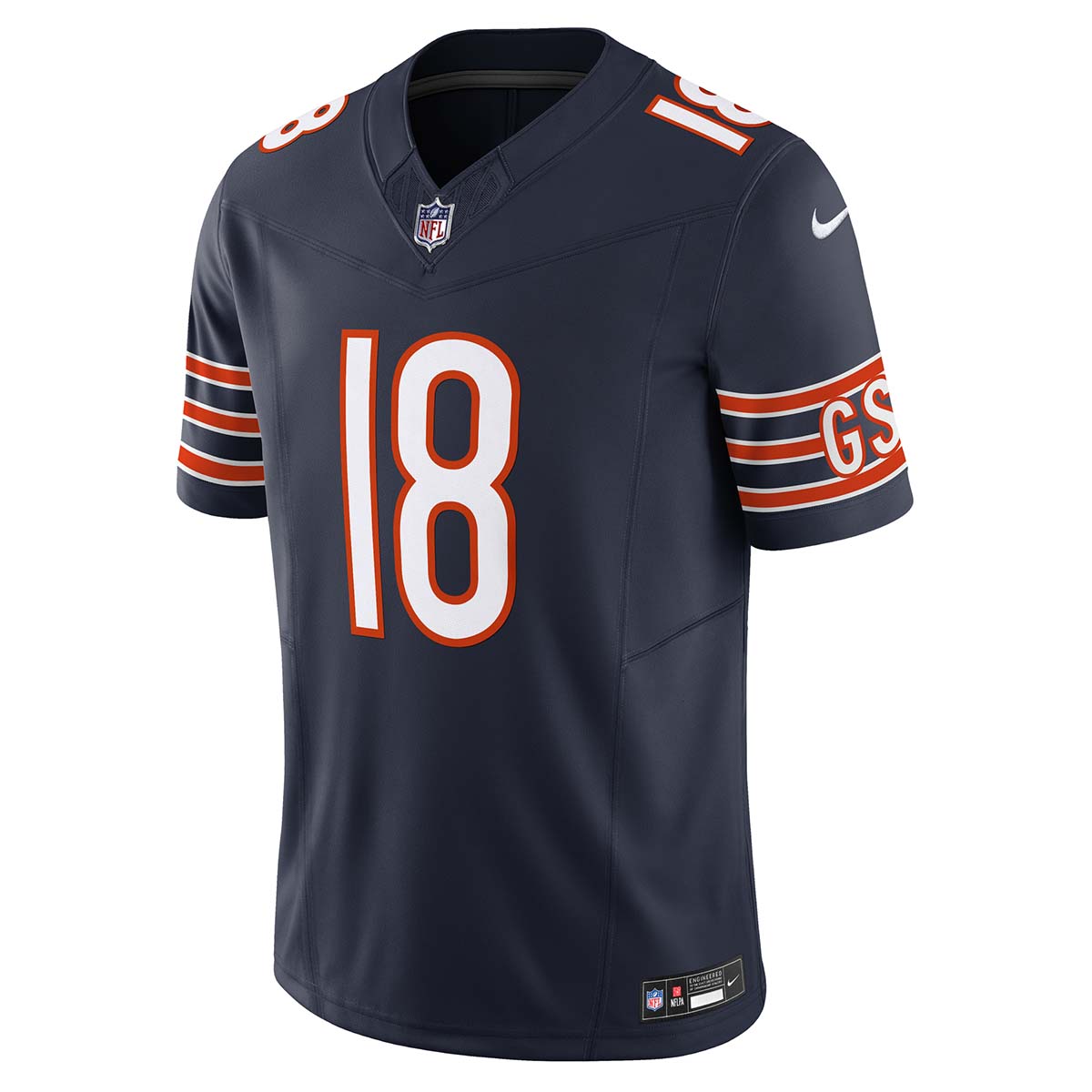 Caleb Williams Chicago Bears Nike Men Limited Navy Jersey product image 2, provided for visual reference and product detail