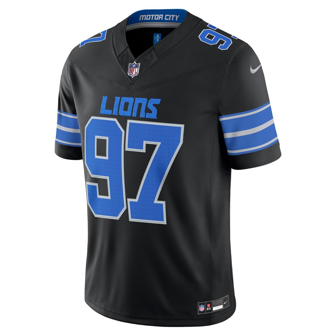 Detroit Lions Aidan Hutchinson Nike Black Alternate Vapor product image 2