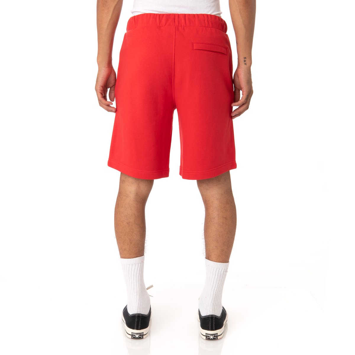 Kappa Authentic Uppsala Shorts - Red product image 3, provided for visual reference and product detail review