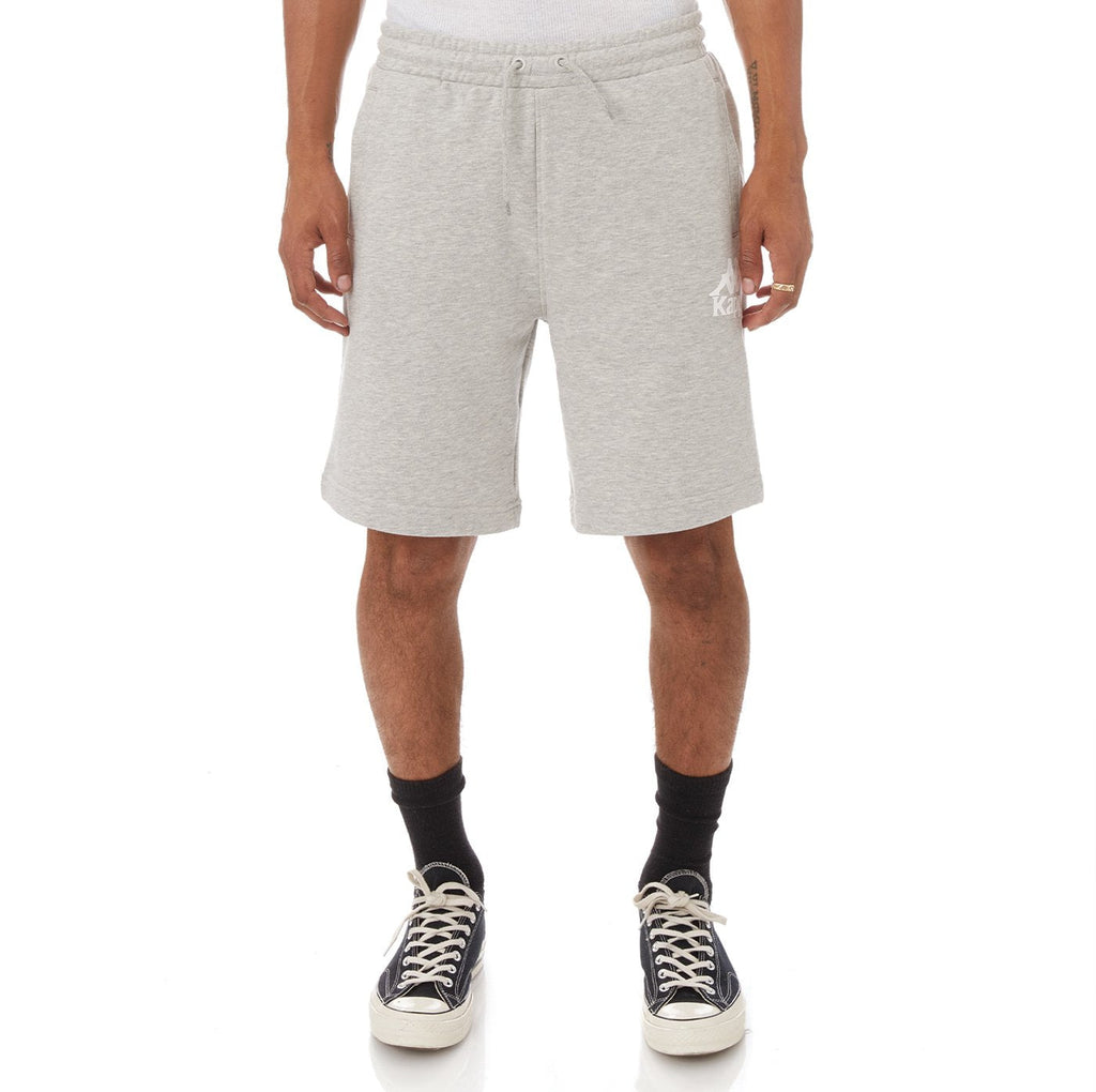 KAPPA Men AUTHENTIC UPPSALA SHORTS - GREY product image 1, provided for visual reference and product detail review