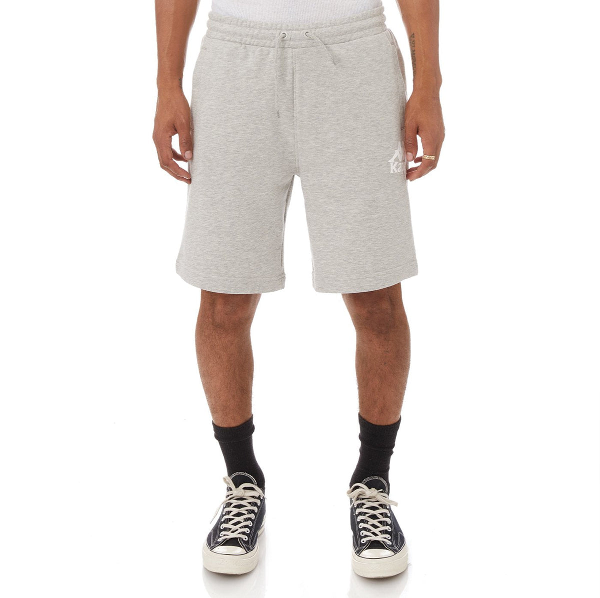 KAPPA Men AUTHENTIC UPPSALA SHORTS - GREY product image 1, provided for visual reference and product detail review