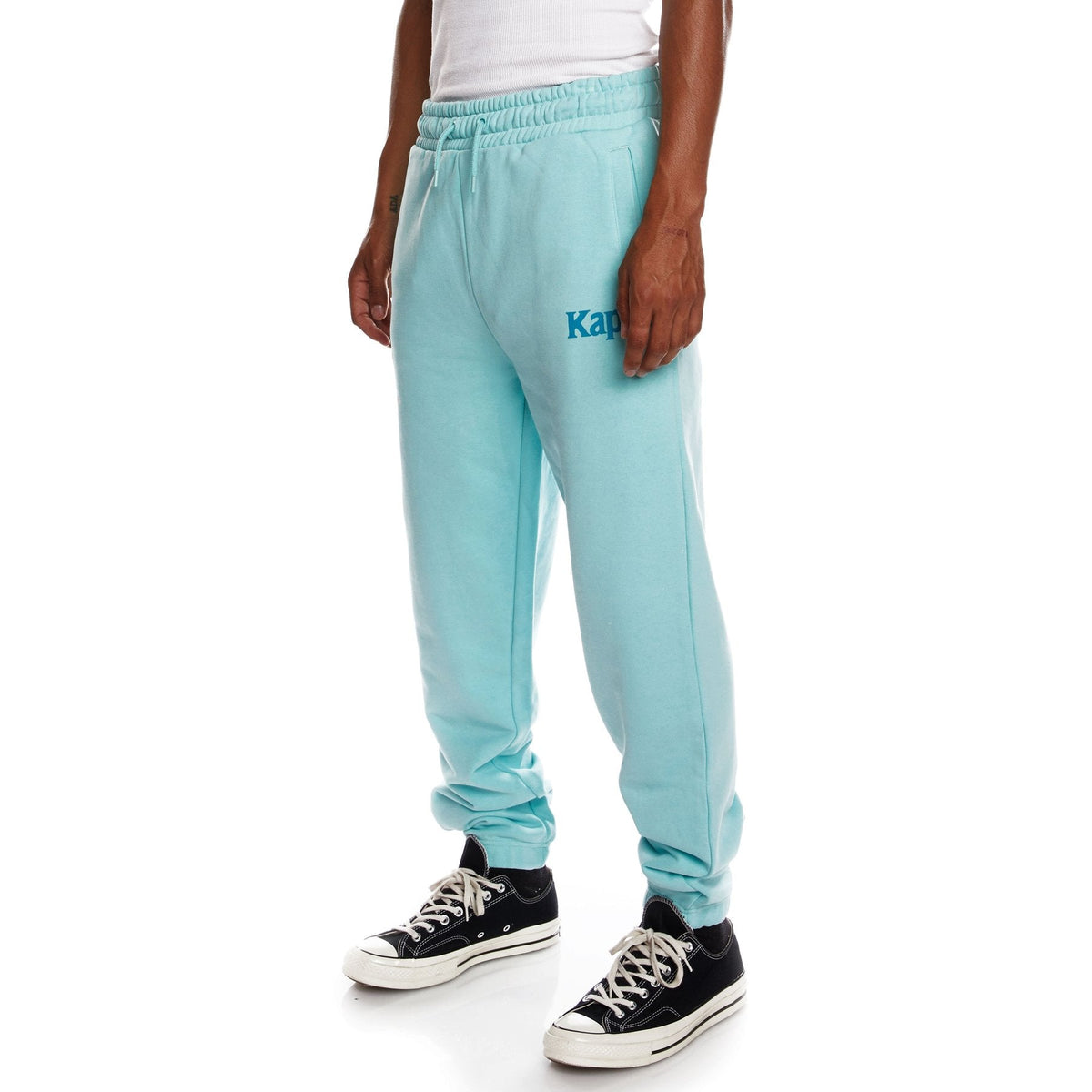 Kappa Authentic Coevorden Sweatpants - Peacock product image 2, provided for visual reference and product detail review