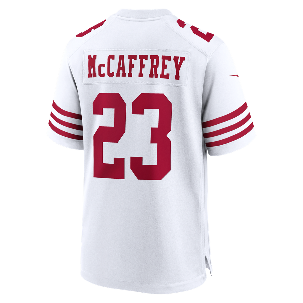 San Francisco 49ers Christian McCaffrey Nike White 80th product image 6