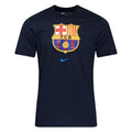 Nike Men FC Barcelona Crest Soccer T-Shirt product image 1, provided for visual reference and product detail review