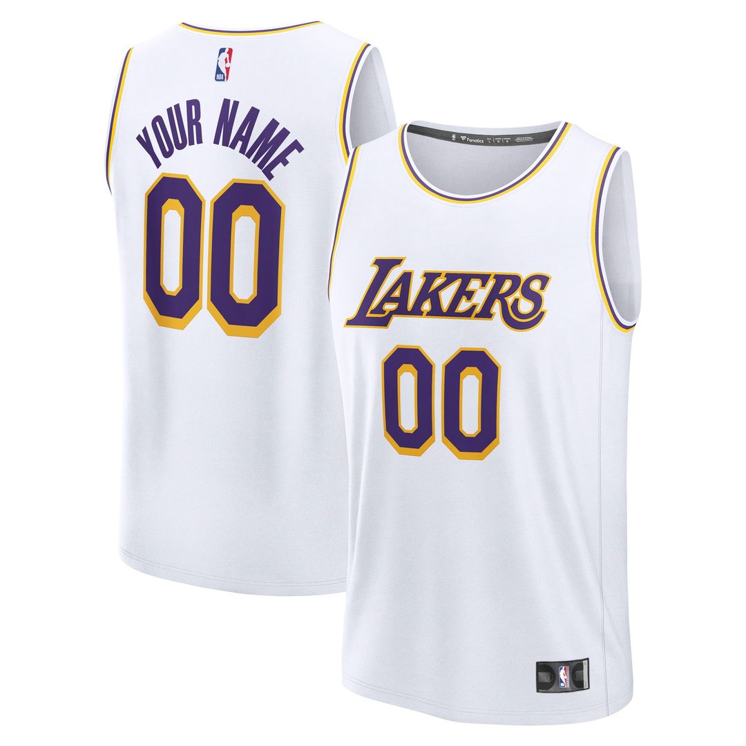 Los Angeles Lakers Fanatics Youth Fast Break Custom Replica product image 1