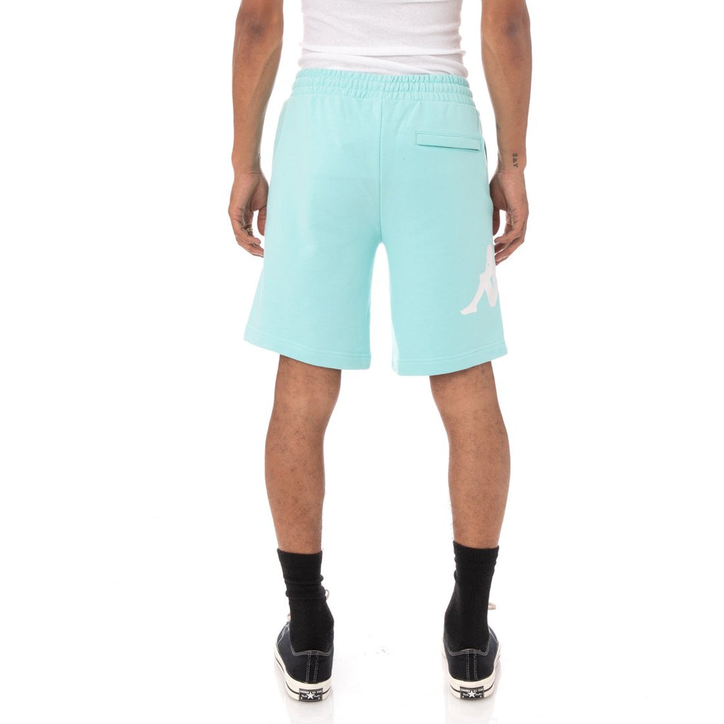 Kappa Authentic Sangone Shorts - Peacock product image 3, provided for visual reference and product detail review