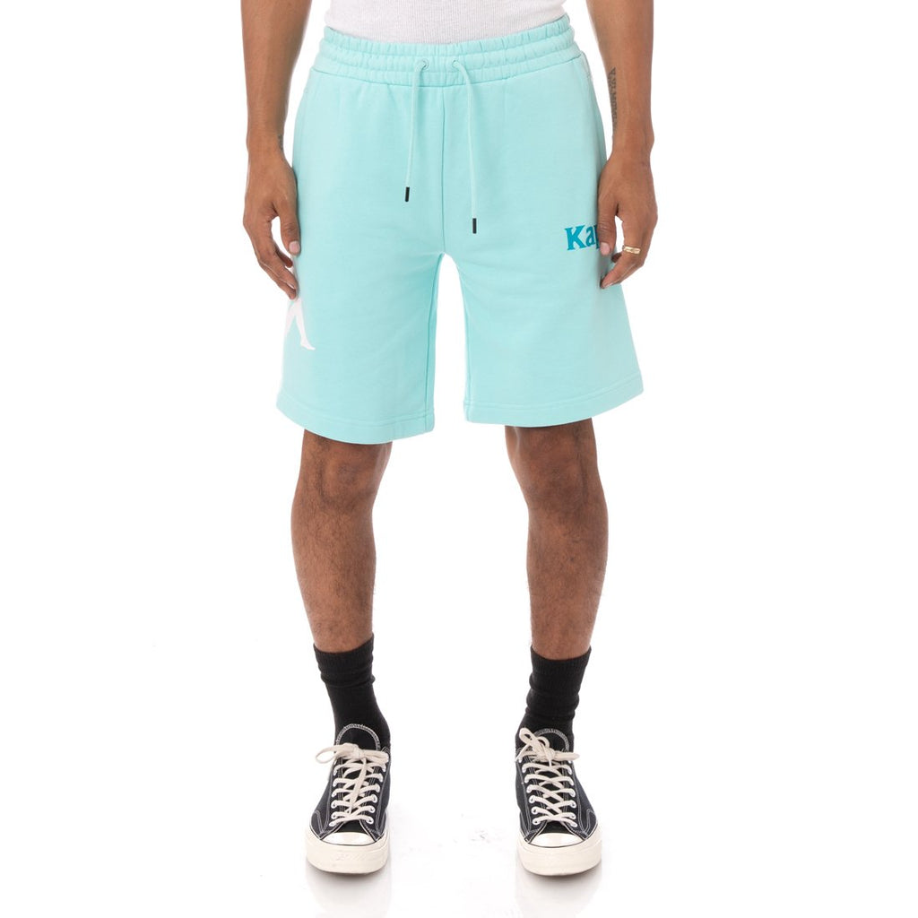 Kappa Authentic Sangone Shorts - Peacock product image 1, provided for visual reference and product detail review