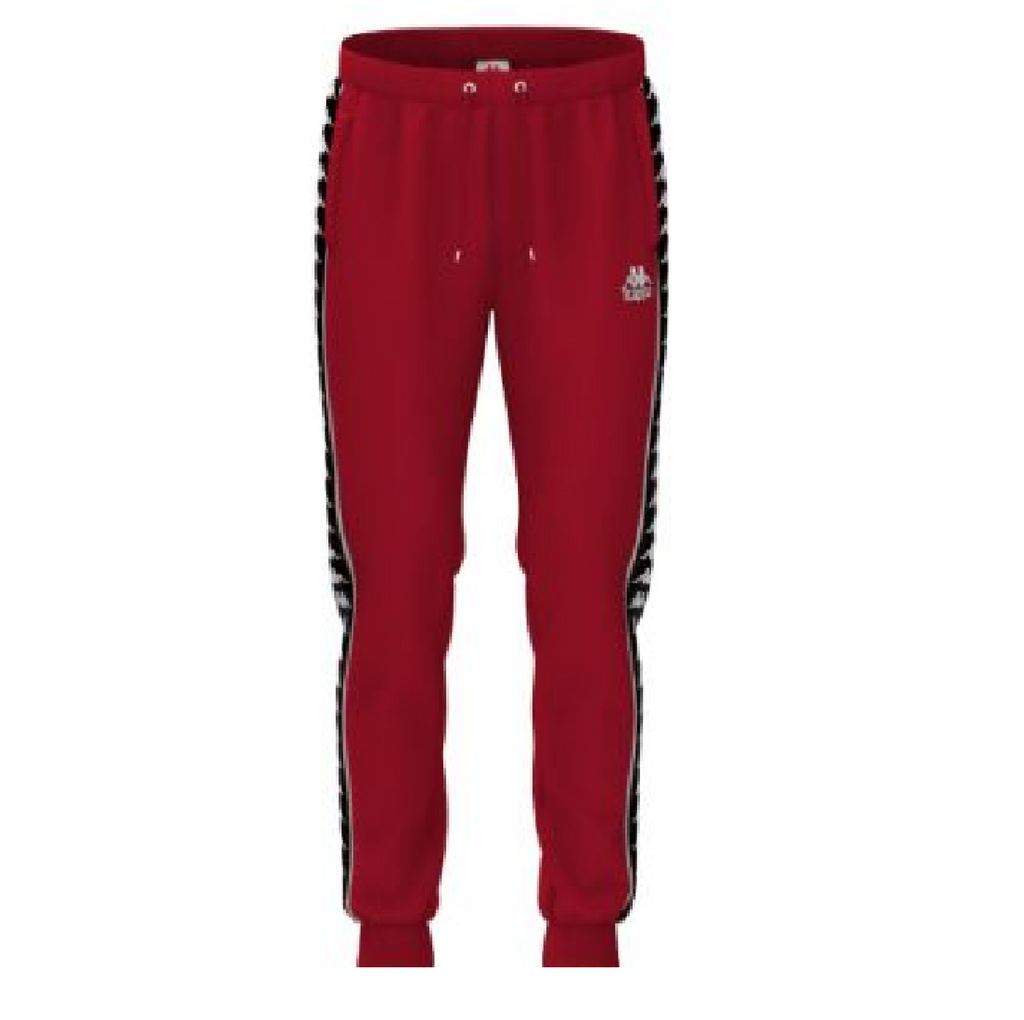 Kappa 222 Banda Alanz 2 Sweatpants-Black/Red product image 2, provided for visual reference and product detail review