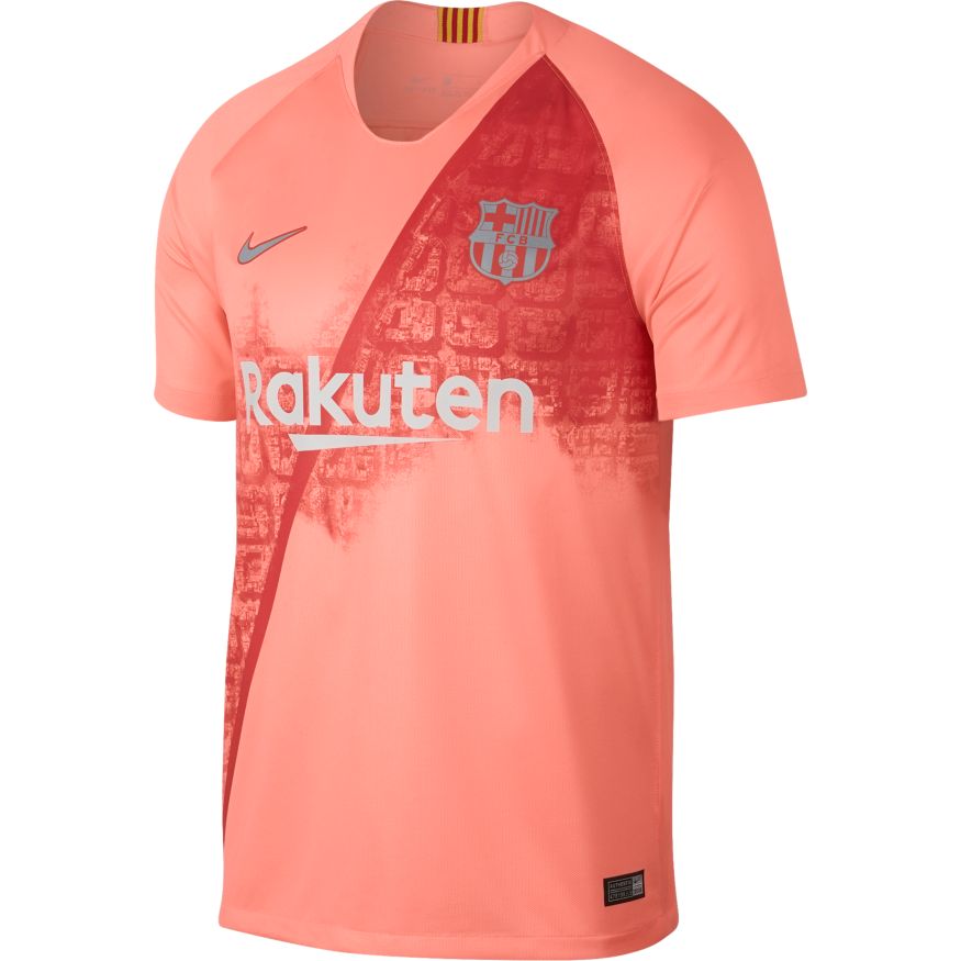 Nike F.C. Barcelona Third Stadium Jersey 18/19 product image 4, provided for visual reference and product detail review