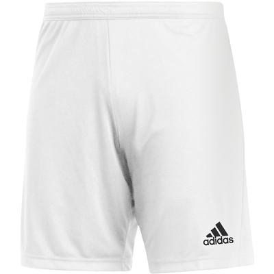 Womens ADIDAS ENTRADA 22 SHORTS-WHITE product image 1, provided for visual reference and product detail review