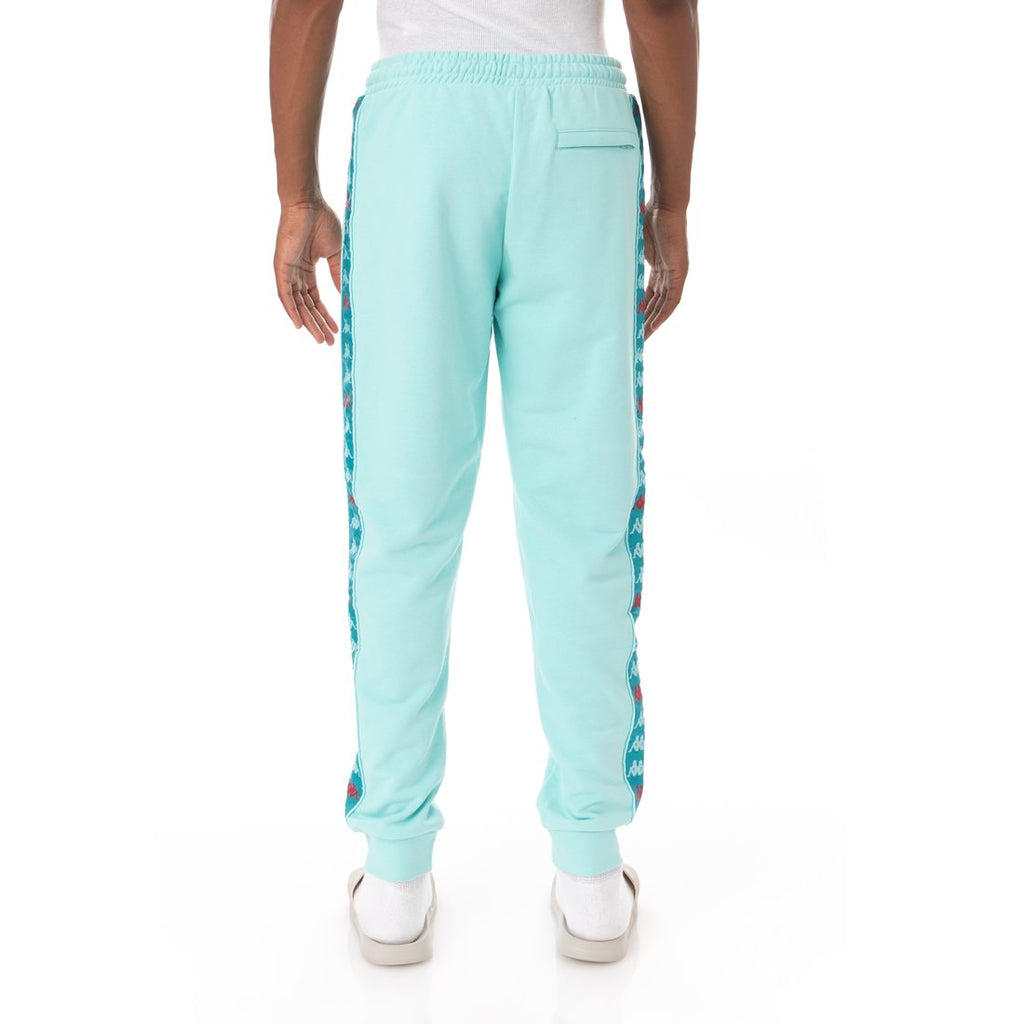 Kappa 222 Banda Alanz 3 Sweatpants - Peacock product image 3, provided for visual reference and product detail review