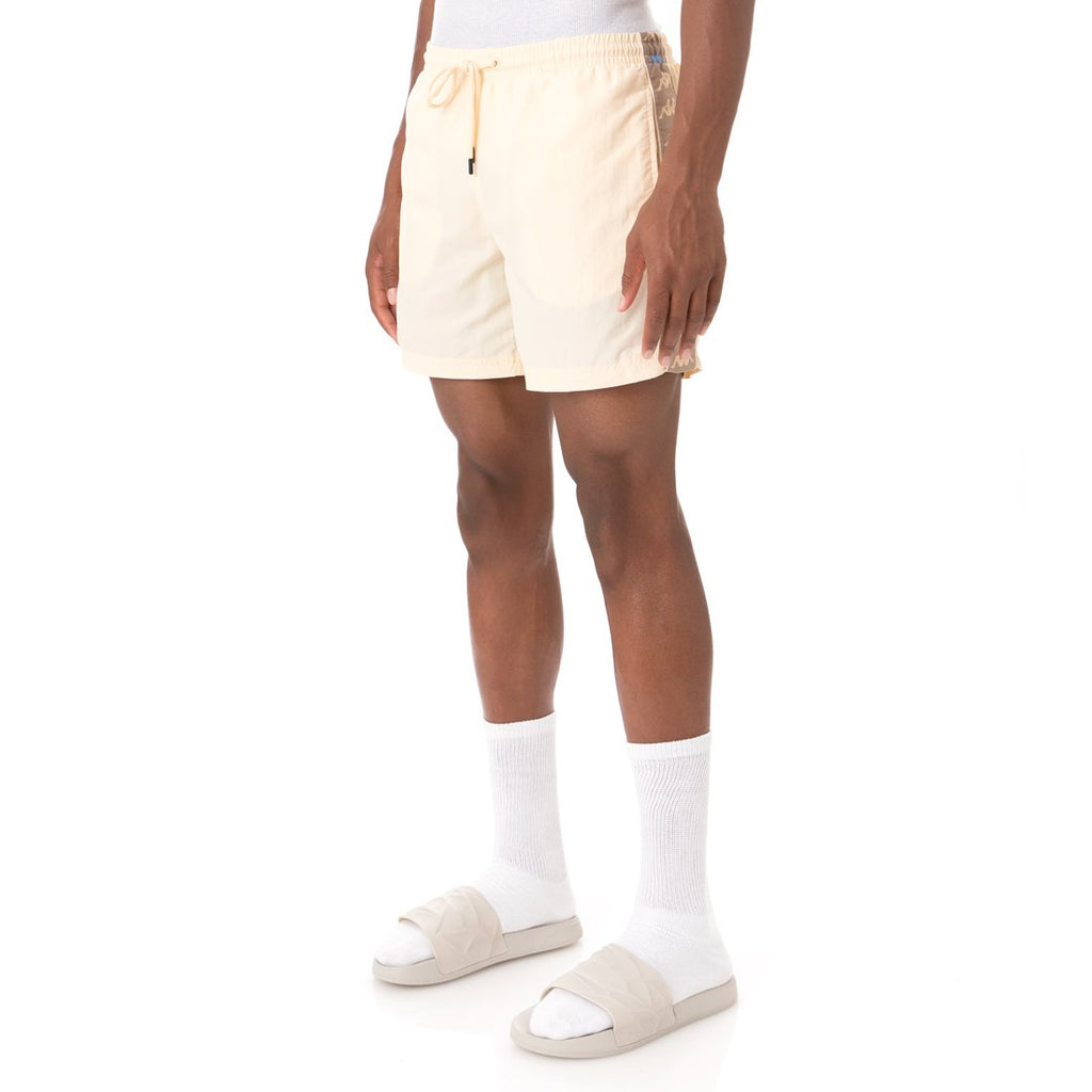 Kappa 22 Banda Coneyn Swim Shorts - Beige product image 2, provided for visual reference and product detail review