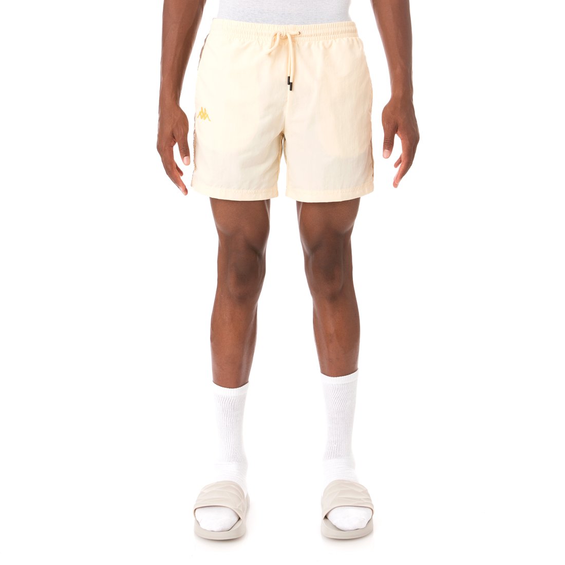 Kappa 22 Banda Coneyn Swim Shorts - Beige product image 1, provided for visual reference and product detail review