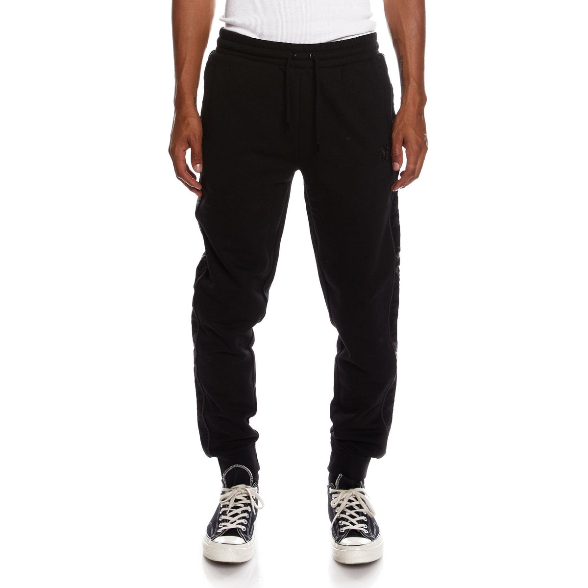 Kappa Authentic Helsinborg Sweatpants - Black product image 1, provided for visual reference and product detail review