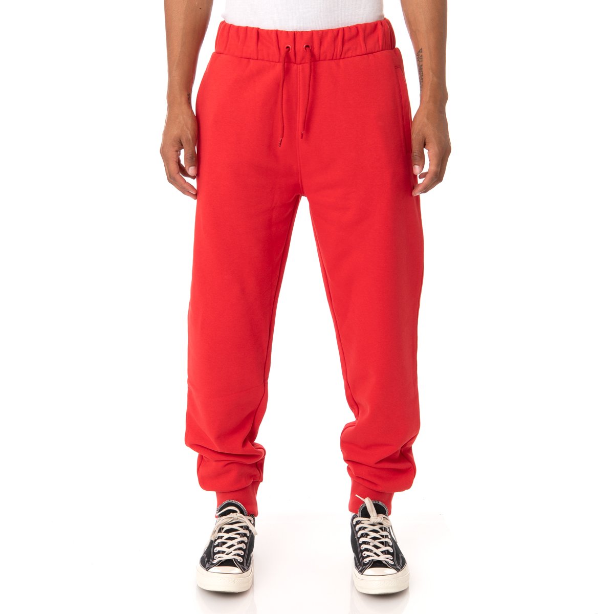 Kappa Authentic Helsinborg Sweatpants - Red product image 4, provided for visual reference and product detail review