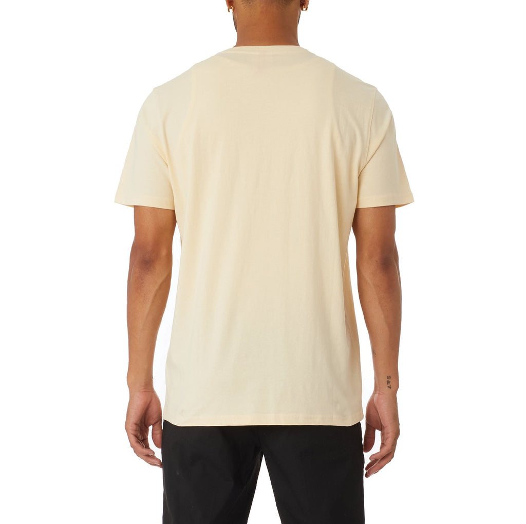 Kappa Authentic Franeker T-Shirt - Beige product image 3, provided for visual reference and product detail review