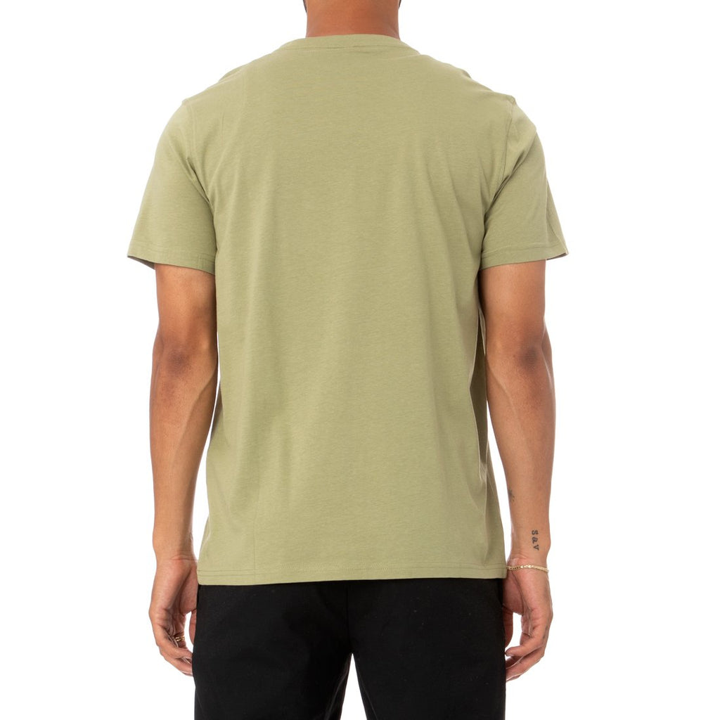 Kappa Authentic Franeker T-Shirt -Green Salvia product image 3, provided for visual reference and product detail review