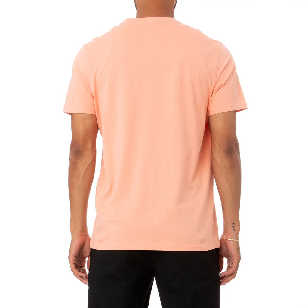 KAPPA Men AUTHENTIC FRANEKER T-SHIRT -SMOKE RED product image 2, provided for visual reference and product detail review
