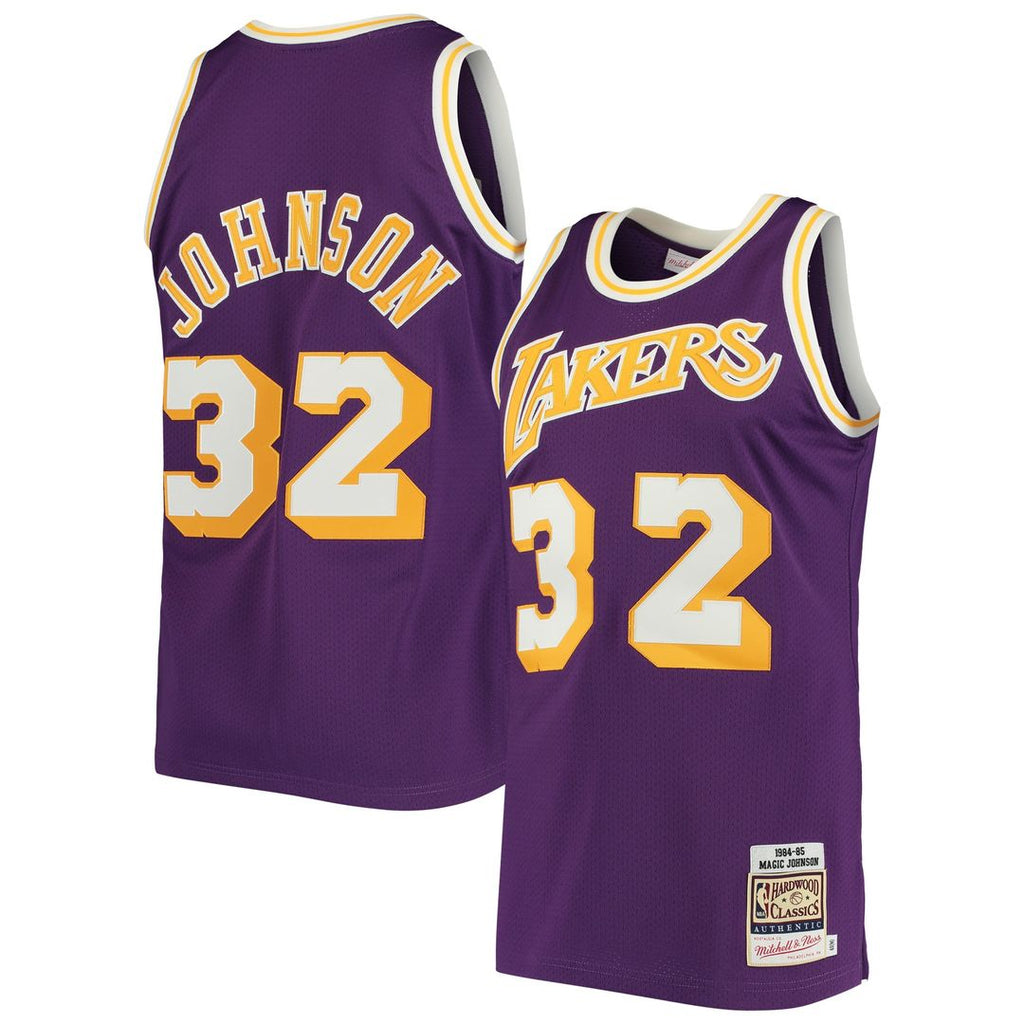 Los Angeles Lakers Magic Johnson Mitchell & Ness 1984/85 product image 7