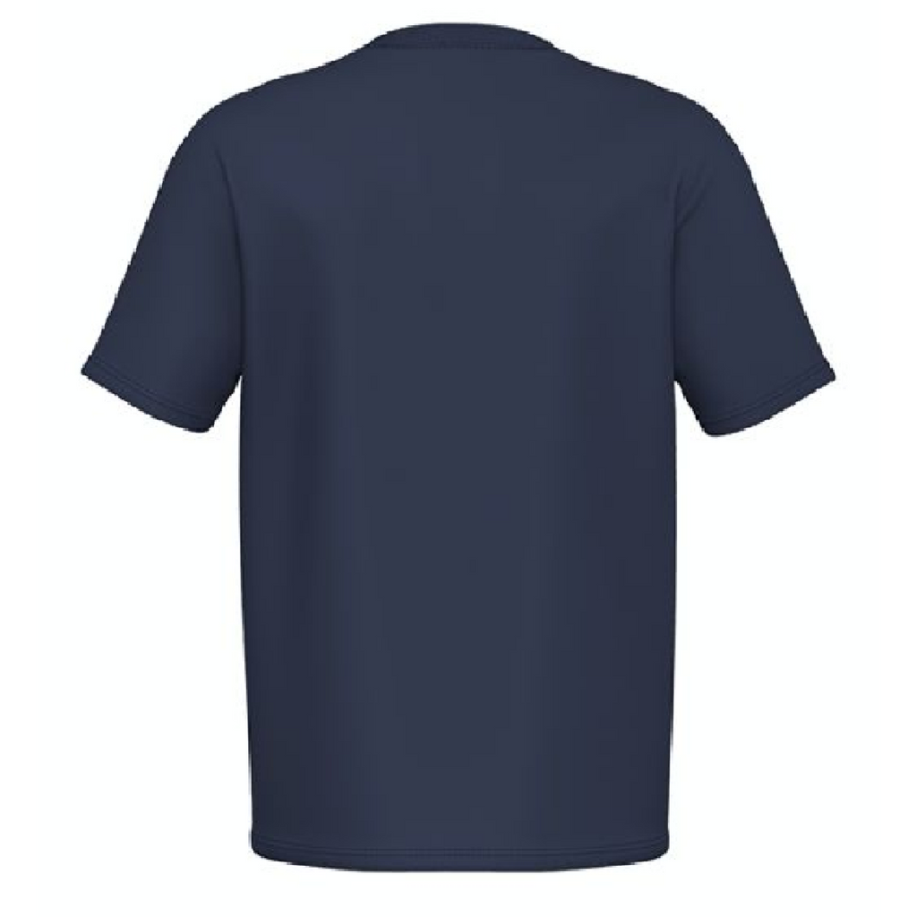 Kappa Men Authentic Logo Bant T-Shirt - BLUE MARINE product image 4, provided for visual reference and product detail review