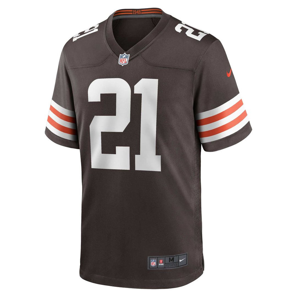Cleveland Browns Denzel Ward Nike Brown Game Jersey product image 2